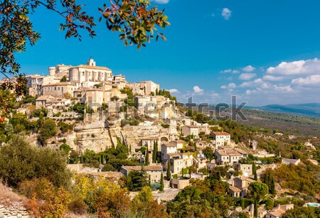 Gordes, Provence, France Stock photo © phbcz