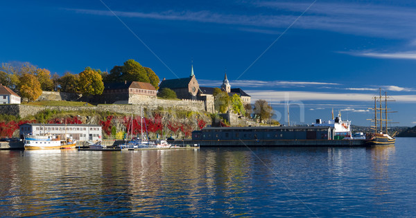 Akershus Fortress, Oslo, Norway Stock photo © phbcz