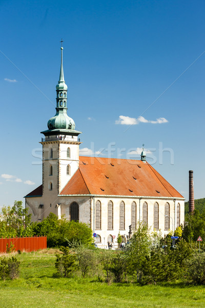 Church of the assumption, Most, Czech Republic Stock photo © phbcz