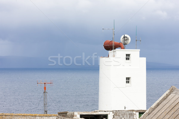 Hoofd vuurtoren hoogland Schotland oceaan architectuur Stockfoto © phbcz