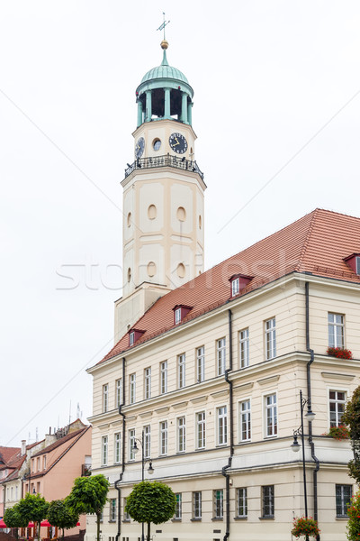 Town Hall on Main Market Square, Olesnica, Lower Silesia, Poland Stock photo © phbcz