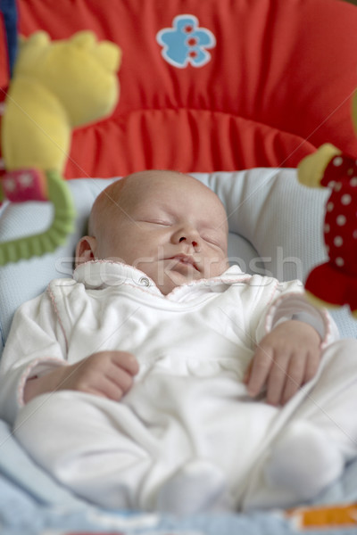 Uno mes edad bebé ninos nino Foto stock © phbcz