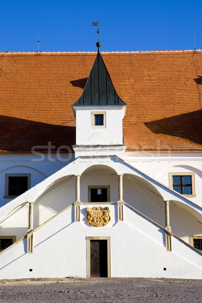 Víz malom Csehország épület építészet tanul Stock fotó © phbcz