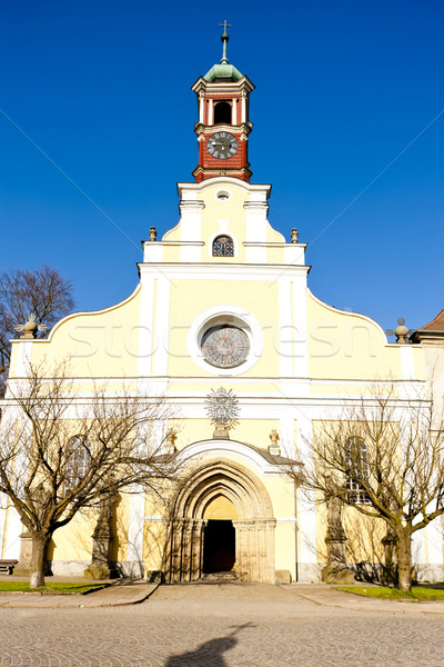 monastery's church of Virgin Mary assumption, Police nad Metuji, Stock photo © phbcz