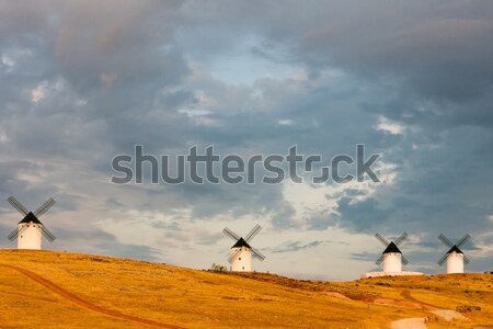 San juan Espagne Voyage architecture Europe moulin [[stock_photo]] © phbcz