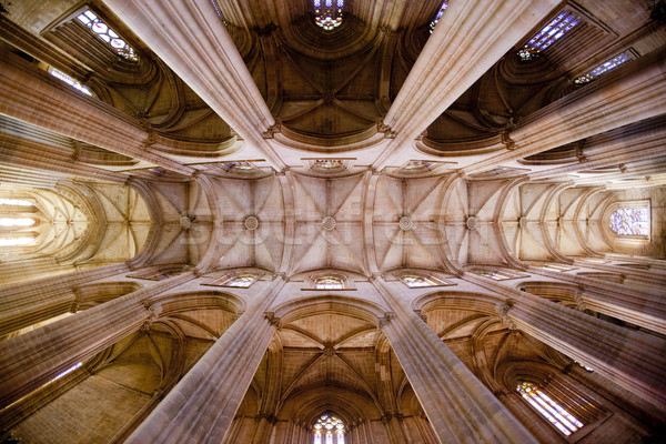 Wnętrza Święty mikołaj klasztor kościoła architektury Europie Zdjęcia stock © phbcz