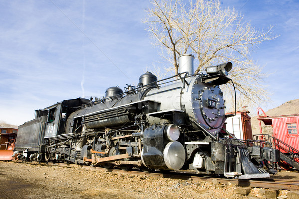 幹 機関車 コロラド州 鉄道 博物館 米国 ストックフォト © phbcz