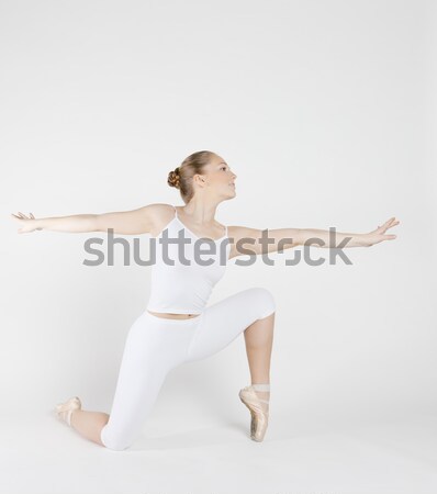 Balletdanser vrouw vrouwen dans dansen ballet Stockfoto © phbcz