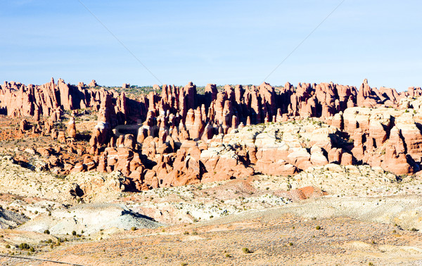 Fiery Furnace, Arches National Park, Utah, USA Stock photo © phbcz