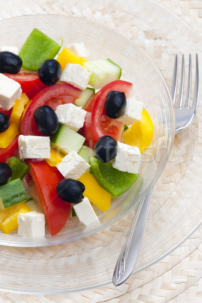 Stock photo: Greek salad