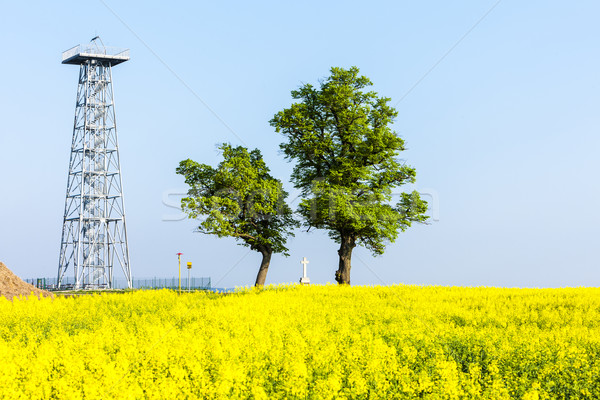 lookout tower, Novy Poddvorov, Czech Republic Stock photo © phbcz