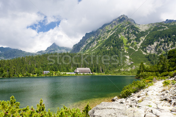 Popradske Tarn, Vysoke Tatry (High Tatras), Slovakia Stock photo © phbcz