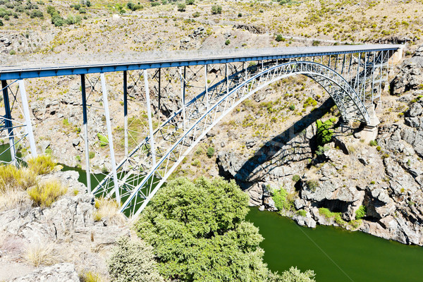 Requejo Bridge, Castile and Leon, Spain Stock photo © phbcz