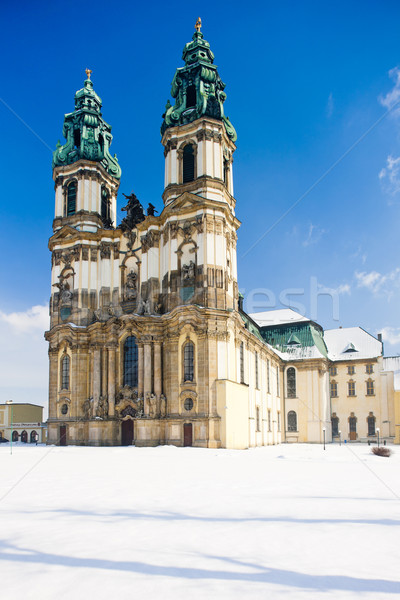 Pelerinaj biserică Polonia constructii arhitectură istorie Imagine de stoc © phbcz