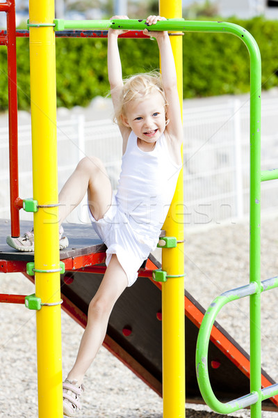 little girl at playground stock photo © Richard Semik (phbcz) (#1814462 ...