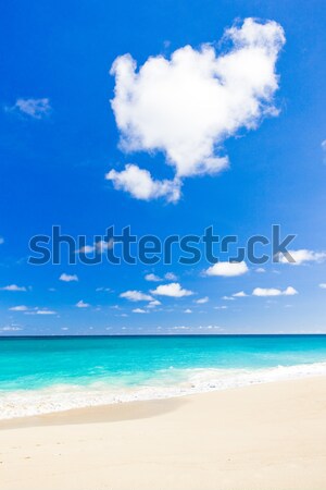 Барбадос Карибы облака пейзаж морем лет Сток-фото © phbcz