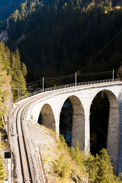 İsviçre köprü mimari Avrupa açık havada Stok fotoğraf © phbcz