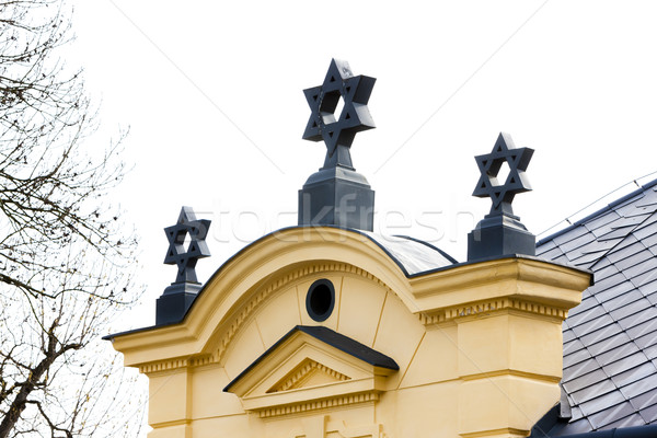 Synagoge Tschechische Republik Kirche Reise Architektur Europa Stock foto © phbcz