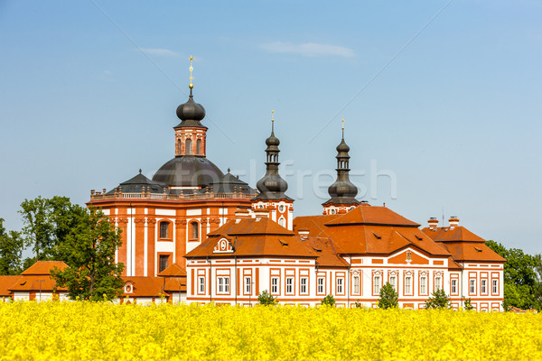 cistercian priory, Mariansky Tynec, Czech Republic Stock photo © phbcz