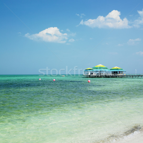 Stok fotoğraf: Plaj · Küba · su · deniz · cennet