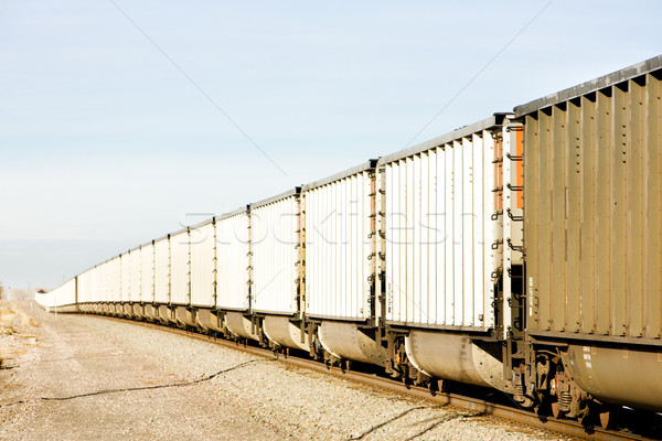 freight train, Colorado, USA Stock photo © phbcz
