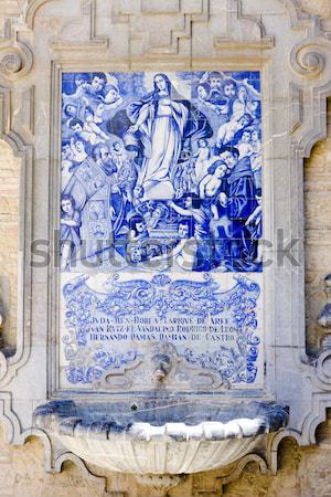 tiles (azulejos), Fatima, Portugal Stock photo © phbcz