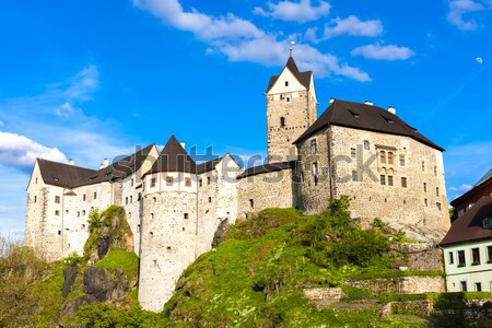 Stock photo: Loket Castle, Czech Republic