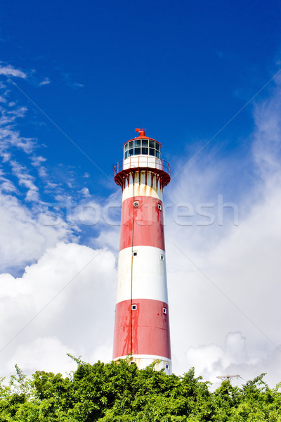 South Point Lighthouse, Barbados Stock photo © phbcz