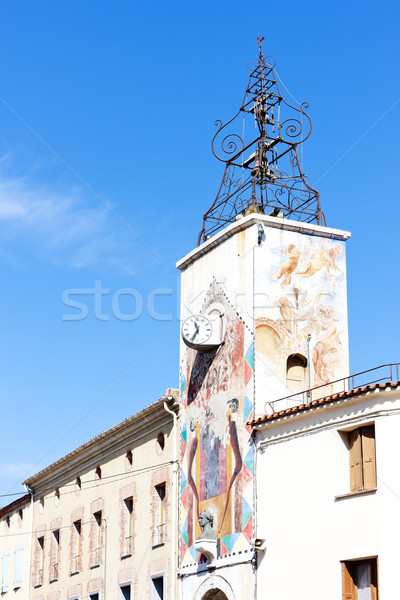 Estagel, Languedoc-Roussillon, France Stock photo © phbcz
