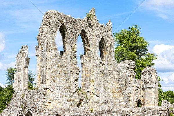 ruins of Bayham Abbey, Kent, England Stock photo © phbcz