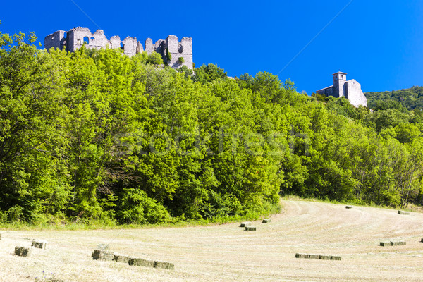Stock photo: Soyans Castle, Rhone-Alpes, France