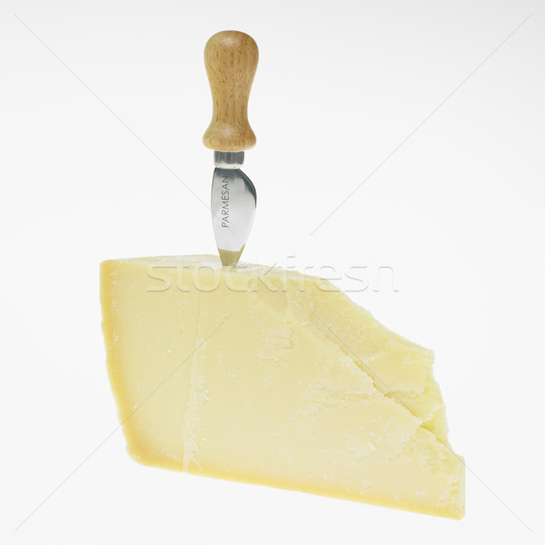 Queso parmesano salud queso amarillo nutrición Foto stock © phbcz