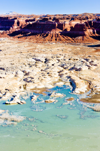 Stock photo: Lake Powell, Glen Canyon, Utah, USA