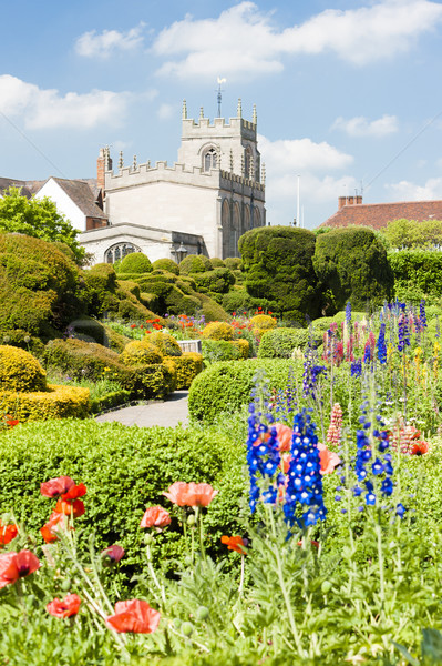 New Place garden, Stratford-upon-Avon, Warwickshire, England Stock photo © phbcz