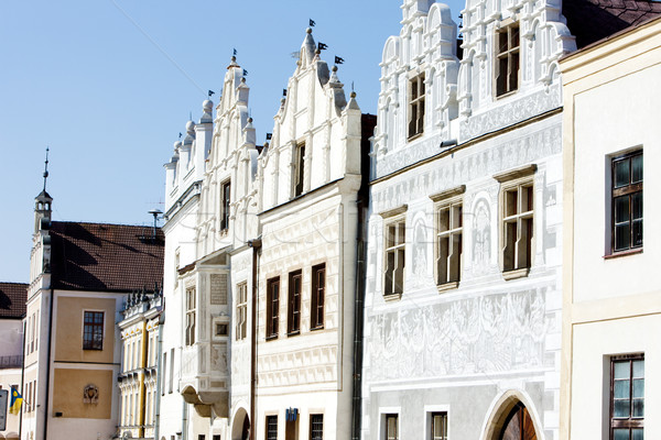 住宅 チェコ共和国 建物 アーキテクチャ 歴史 町 ストックフォト © phbcz