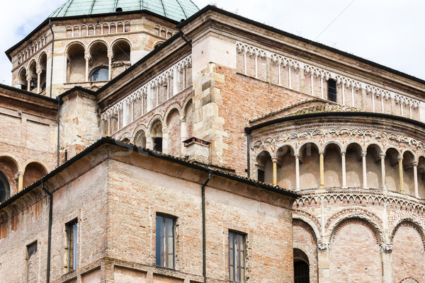 detail of Parma Cathedral, Emilia-Romagna, Italy Stock photo © phbcz
