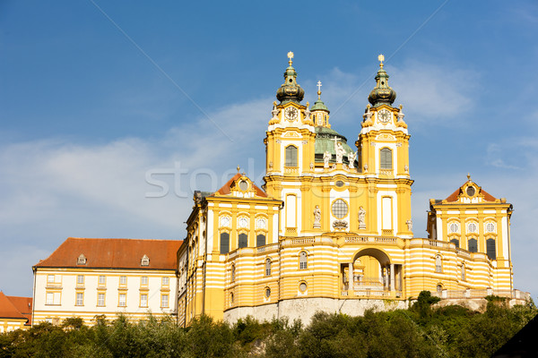 Kloster senken Österreich Gebäude Reise Architektur Stock foto © phbcz