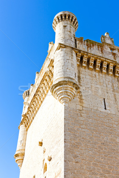 Castle of Belmonte de Campos, Castile and Leon, Spain Stock photo © phbcz