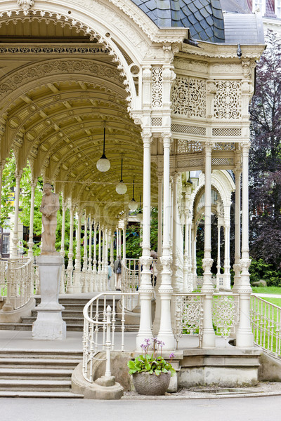 Stock photo: Sadova Colonnade, Karlovy Vary (Carlsbad), Czech Republic