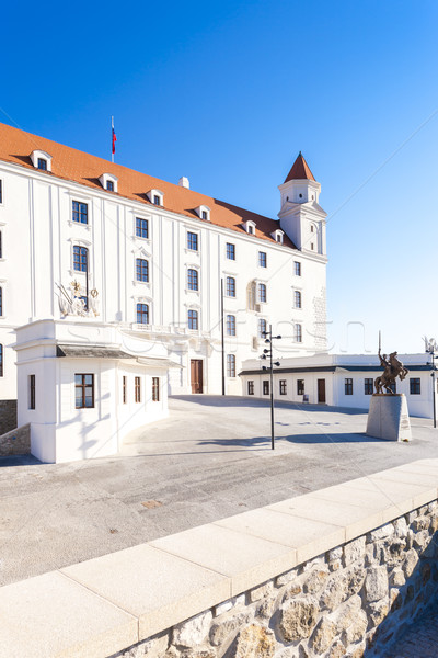 Foto stock: Bratislava · castillo · Eslovaquia · ciudad · viaje · arquitectura