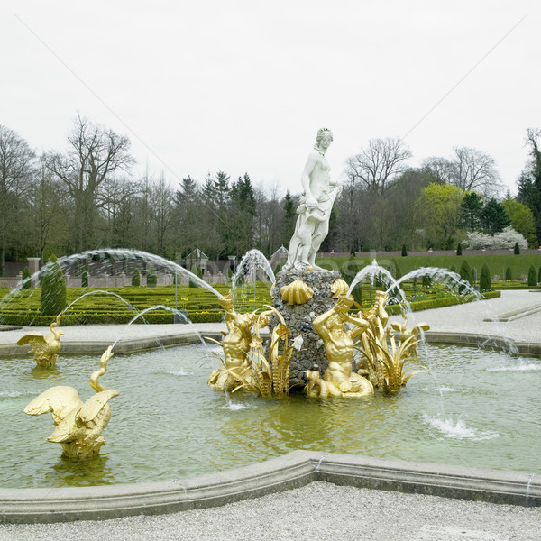 palace garden, Paleis Het Loo Castle near Apeldoorn, Netherlands Stock photo © phbcz