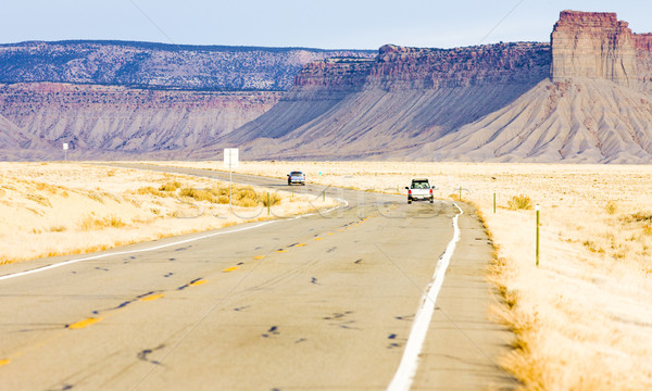 road transport, Colorado, USA Stock photo © phbcz