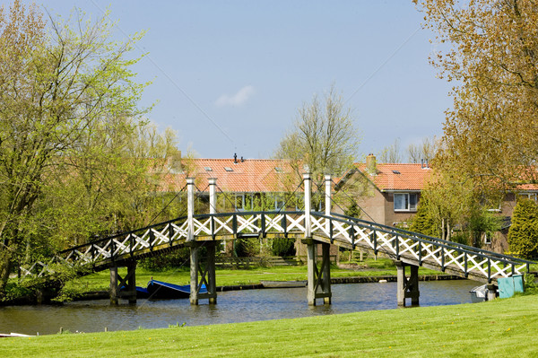 Pays-Bas bâtiment Voyage bâtiments urbaine ponts [[stock_photo]] © phbcz