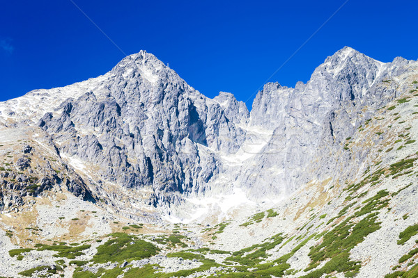Stock photo: Lomnicky Peak and its surroundings, Vysoke Tatry (High Tatras), 