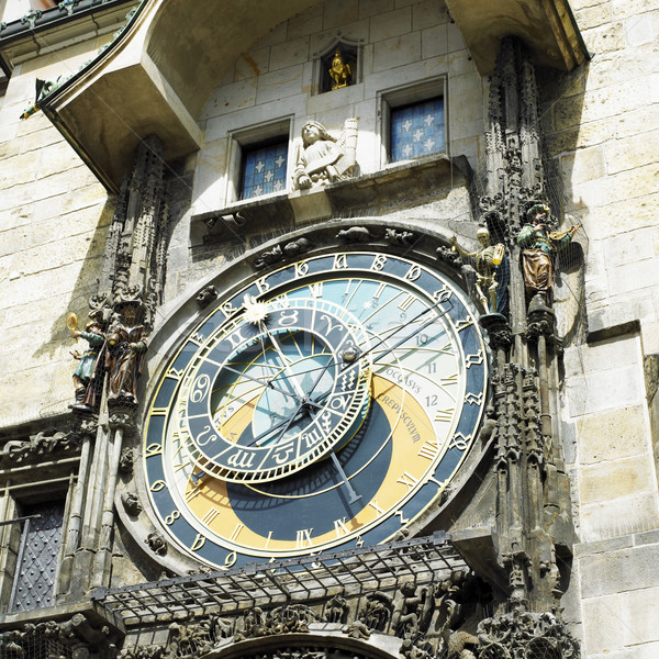 Horloge, Old Town Hall, Prague, Czech Republic Stock photo © phbcz