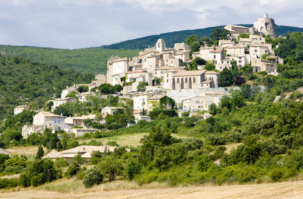 Stock photo: Simiane-la-Rotonde, Provence, France