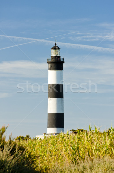 Chassiron Lighthouse, Poitou-Charentes, France Stock photo © phbcz