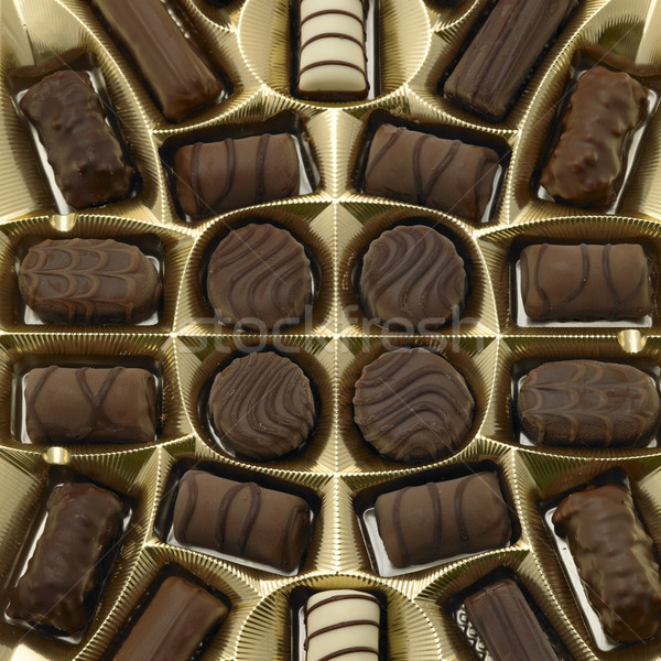 chocolate box Stock photo © phbcz