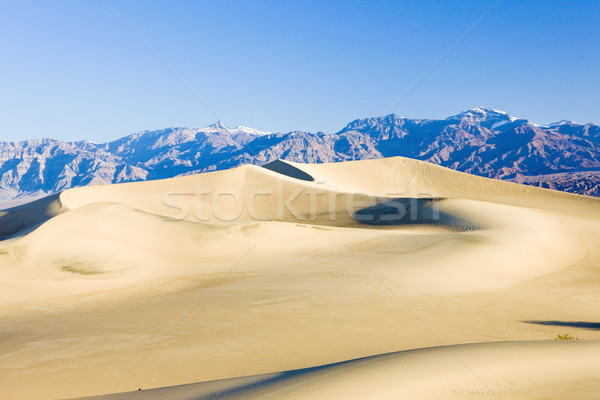 Stovepipe Wells sand dunes, Death Valley National Park, Californ Stock photo © phbcz