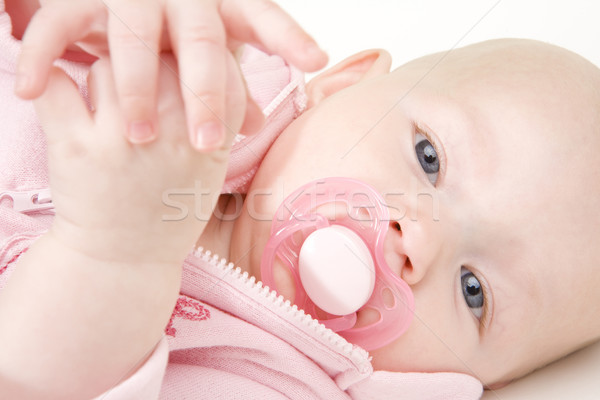 baby's portrait Stock photo © phbcz